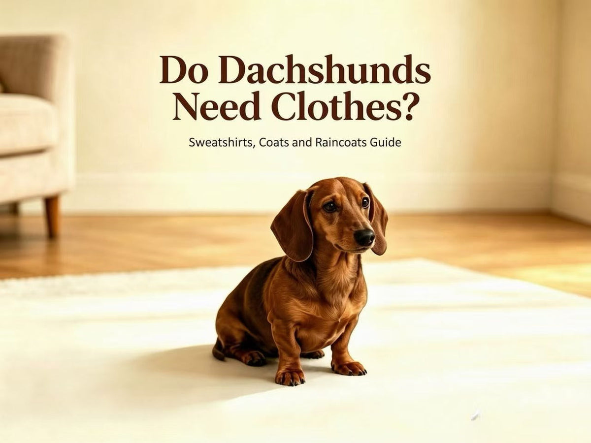 Do Dachshunds Need Clothes? The Complete Guide to When and Why Dachshunds Should Wear Clothing