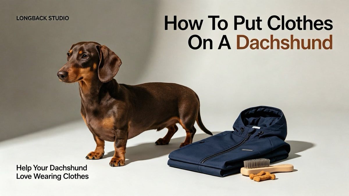 How To Put Clothes On A Dachshund (And Help Them Feel Comfortable