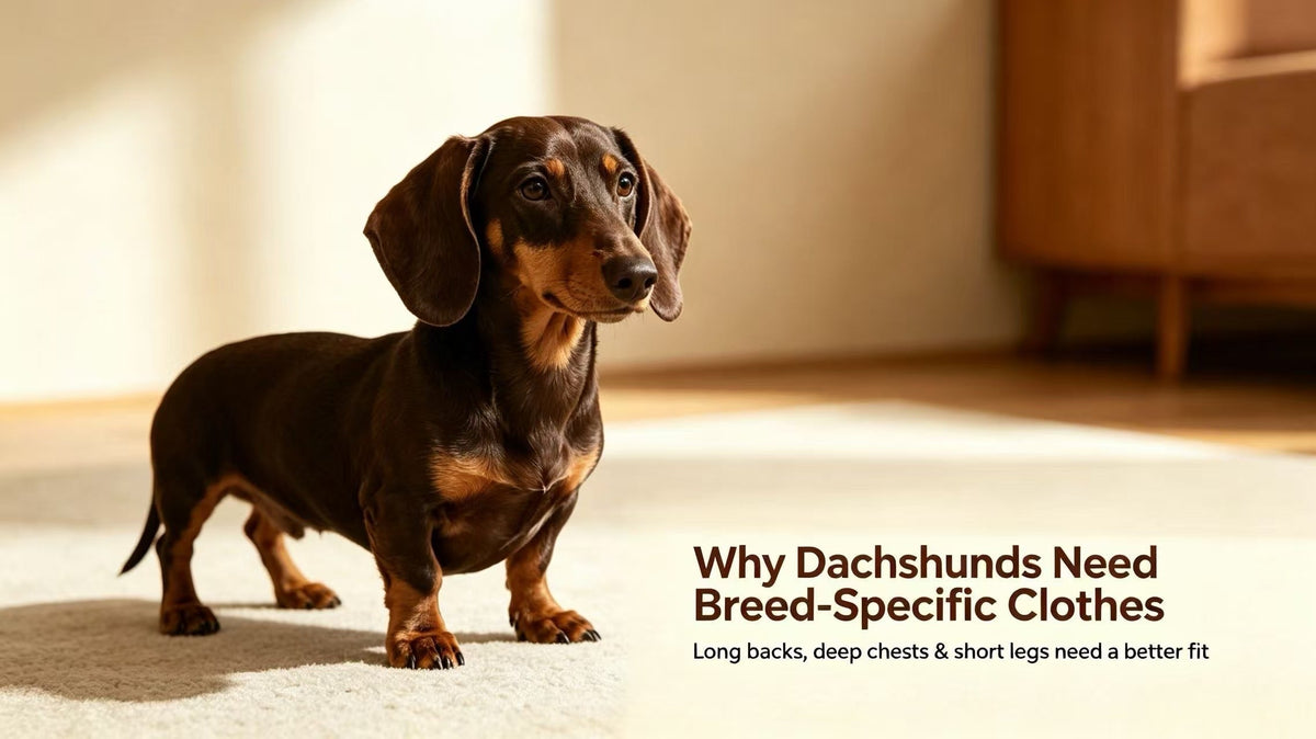 Why Dachshunds Need Breed-Specific Clothes: The Science Behind A Better Fit